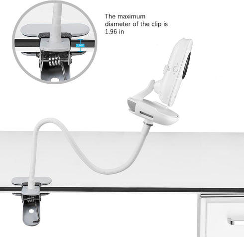 Aobelieve Flexible Clamp Mount for VTech VM819 and VM3252 Video Baby Monitor...