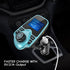 Nulaxy Bluetooth Car FM Transmitter Audio Adapter Receiver Wireless Hands Free Car Kit W 1.44 Inch Display (F-Green)......