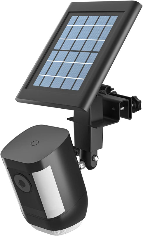 HOLACA 2-in-1 Weatherproof Gutter Mount for Stick Up Cam/Pro Solar Panel, Spotlight Cam Pro Battery and Stick Up Cam Plus Battery Outdoor Mount Ac...