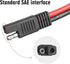 10AWG SAE Connector Extension Cable 10 Guage SAE Quick Connector Disconnect Plug SAE Power Wire for Automotive RV Cars Tractor Motorcycle Solar Pa...