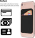 Cell Phone Pocket Self Adhesive Card Holder Stick On Wallet Sleeve with Adhesive RFID Card ID Credit Card ATM Card Holder for iPhone Android 2 PAC...