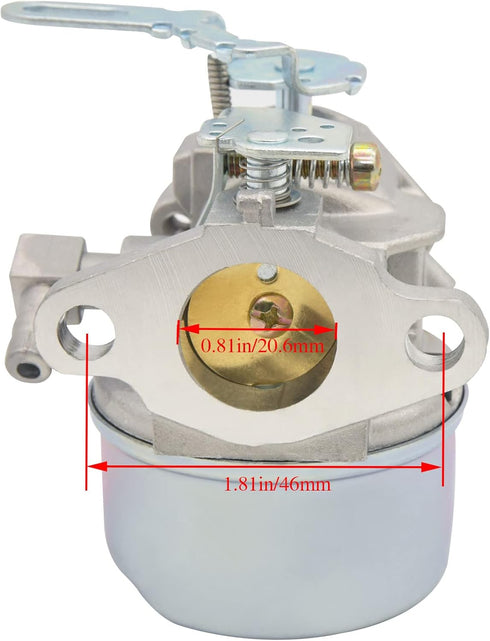 640084B Carburetor Snow Blower Carburetor Carb Compatible for Tecumseh 5HP MTD 632107A 632107 640084 640084A Toro 521 Snow Blower HSSK40 HSSK50 HS...