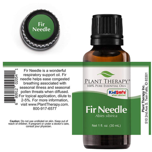 Plant Therapy Fir Needle Essential Oil 30 mL (1 oz) 100% Pure, Undiluted, Therapeutic Grade...