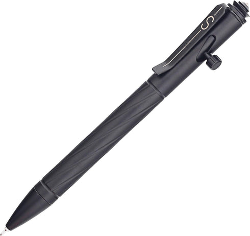 SMOOTHERPRO Premium Bolt Action Pen Compatible with Pentel Refill Durable Stainless Steel Clip Weight Balanced for EDC Signature Office School Bus...