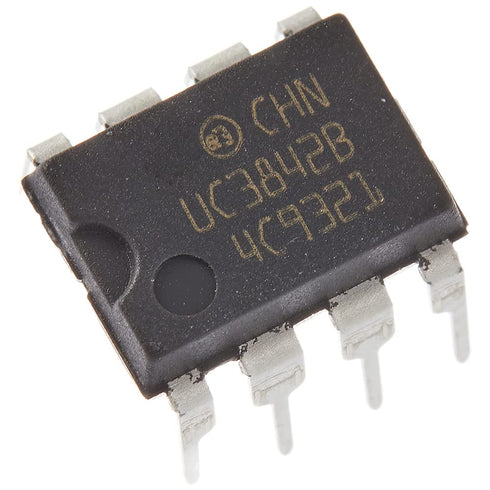 10pcs UC3842B UC3842 High Performance PWM Current Mode Controller 1 A, 8-Pin PDIP...