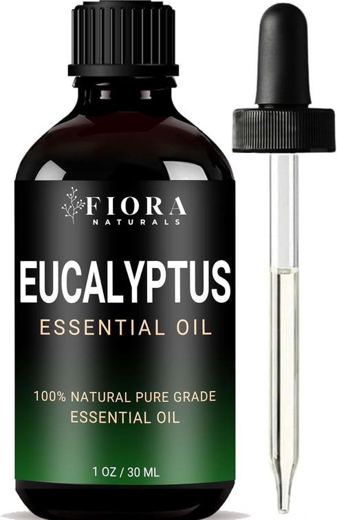 Eucalyptus Essential Oil - 100% Pure Eucalyptus Oil for Diffuser, Humidifier, Sinus, Cold, and Aromatherapy - Natural Oil for Skin, Hair, Scalp an...