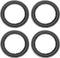 uxcell 5.5" 5.5 Inch Speaker Foam Edge Surround Ring Replacement Parts for Speaker Repair or DIY 4pcs...