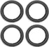 uxcell 5.5" 5.5 Inch Speaker Foam Edge Surround Ring Replacement Parts for Speaker Repair or DIY 4pcs...