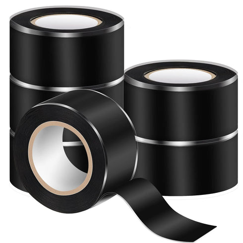 Amylove 6 Roll Self Fusing Silicone Tape Waterproof Tape for Leaks Rubber Tape 1in(W) x10ft(L) Pipe Repair Insulation Tape for Sealing Heavy Duty ...