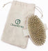Oliver & Emilia Dry Brush with Pouch - Body Exfoliator for Smooth Skin, Cellulite Reduction, Skin Brush for Dry Brushing, Exfoliating Body Scrubbe...