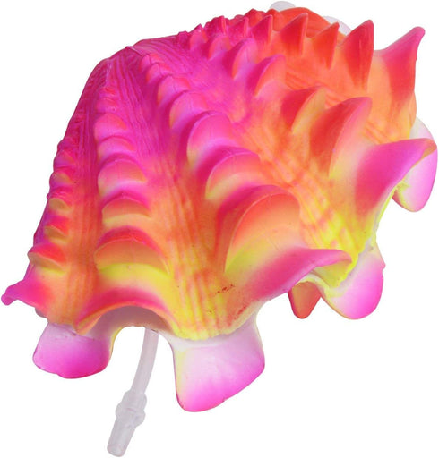 Aquarium Ornament Veny's Tropical Clam Live-Action Aerating (Peach Pink)...