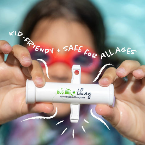 BUG BITE THING Suction Tool - Bug Bites and Bee/Wasp Stings, Natural Insect Bite Relief - White 2-Pack...