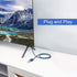 USB 3.0 Extension Cable 1FT 2 Pack 90 Degree Left & Right Angle USB Adapter Male to Female Short USB3 Cables Up & Down for Laptop TV USB Disk Mous...