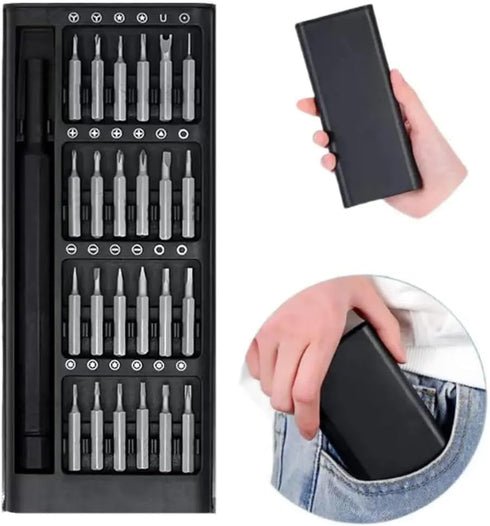 Precision Screwdriver Set 24 in 1 Magnetic Phillips Torx Screw Driver Bits Hand Repair Tools for iPhone PC Game Console DIY...