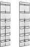2PK 12 Large Pockets Over Door Hanging Shoe Organizer...