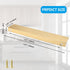 6 Pack Finger Pulls for Cabinets?200mm / 7.87" Length Hidden Door Handle, Brass Edge Pull Finger Edge Pull for Cabinet Handles Drawers Pull Hardwa...