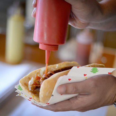 DOITOOL Disposable Cleaning Paper Towels: 2 Rolls Christmas Elk Snowflake Kitchen Wiping Rag House Cleaning Cloth Washcloth Towel Washable Roll Sh...