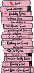 (3pcs) Smut Bookish, Kindle Sticker Types of Smut, Book Stickers for Kindle, Bookish Reading Kindle Stickers, Reading Stickers for Kindle, Booktok...