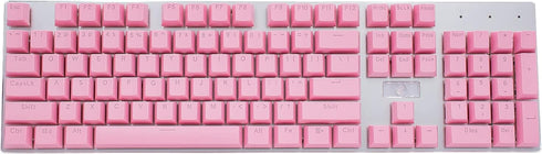 Granvela Keycaps, ABS Keycap Sets for Mechanical Keyboards | 104 Keys | ANSI US-Layout | Macaron | for RGB Backlit | Campatible with 100% 75% 65% ...