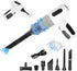 Handheld Vacuum Cleaner, Car Vacuum Cleaner, Adjustable 120W High Power Wet and Dry Hand Held Car Vacuum Cordless with Multi-Nozzles for Home, Off...