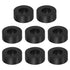 8pcs Rubber Spacer 1 Inch OD 0.47 Inch ID 0.4 Inch Thick Neoprene Round Anti Vibration Isolation Pads Isolator Rubber Washers Bushings for Home Ca...