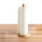 Wood Paper Towel Holder, Wooden Paper Towel Holder Countertop Standing Paper Towel Organizer Roll Dispenser for Kitchen Countertop & Dining Table...