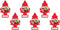 LITTLE TREES Car Air Freshener | Hanging Paper Tree for Home or Car | Wild Cherry | Pack of 6...