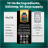 Chaga Mushroom Extract Capsules equivalent to 5050mg & Lions Mane, Cordyceps and More | Digestive Health, Anti-Aging, Immune Support | Energy Boos...