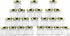 Cornucopia Brands Mini Hexagon Glass Jars (1.5oz, 48-Pack); Tiny Hex Jars w/Gold Lids for Spices, Gifts, Party Favors, DIY and More, 3-Tablespoon ...