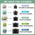 KOOC Slow Cooker Liners 11x17 inch 10 count Middle Size Disposable Pot Liners Cooking Bags Fit 2QT to 3QT Pot BPA Free Fresh Locking Seal Design...