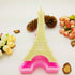 Paris Eiffel Tower Silicone Mold, 3D Chocolate Fondant Mold for DIY Cake Decorating, Mini Soap Resin Polymer Clay Mould...