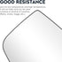 Passenger Right Side Upper Rear view Convex Heated Mirror Glass with Rear Holder fit for for 2015-2019 Ford Transit-150 250 350 HD Replacement for...