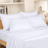 HOMEIDEAS Queen Size Bed Sheets - 6 Piece Set (White) - Extra Soft Brushed Microfiber 1800 Bedding Sheets, Deep Pocket, Wrinkle & Fade Free...