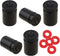 WINKA 5Pcs Car Tire Valve Stem Caps Bullet Aluminium Alloy Dustproof Tire Valve Stem Covers Universal for Cars with O Rubber Ring Wheel Valve Caps...