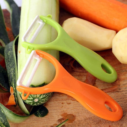 COLIBROX Peelers Grate and Julienne - Fruit and Vegetable Peeler Set Quickly Peels Apple, Potato, Corn, Ginger, Citrus, Avocado, Mango and More...