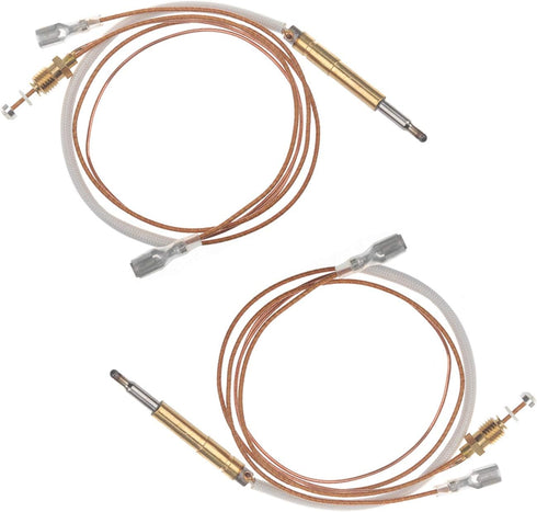 2Packs Patio Heater Thermocouple and FD4 Dump Switch, 23.5" Longer Thermocouple Compatible with Most Brand Propane Gas Outdoor Heater, Garden Heat...
