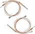 2Packs Patio Heater Thermocouple and FD4 Dump Switch, 23.5" Longer Thermocouple Compatible with Most Brand Propane Gas Outdoor Heater, Garden Heat...