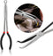 Electrical Disconnect Plier, Professional Automotive Electrical Disconnect Plier Hose Repair Tool Radiator Hose Clamp Long Spark Plug Removal Plie...