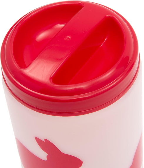 Lixit Food and Treat Storage Jars for Dogs, Cats, Small Animals and Birds (32oz, Red)...