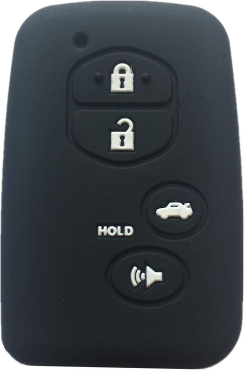 Rpkey Silicone Keyless Entry Remote Control Key Fob Cover Case protector Replacement Fit For Toyota Avalon Camry Corolla Highlander Prius RAV4 Ven...