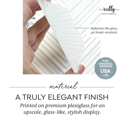 4x6 Inch Please Do Not Cut Directly on Countertop, Designer Sign ~ Ready to Stick, Lean or Frame (White)...