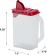 Buddeez Flour and Sugar Container - 4 Quart All Purpose Kitchen Organization and Storage Unit, Dry Storage Container For Kitchen, Large Food Stora...