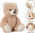 Tezituor Teddy Bear Stuffed Animal, Small 18 inch Teddy Bear Cute Plush Bear, Christmas Birthday Valentines Day Teddy Bear Gift for Girlfriend Gir...