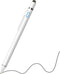 NTHJOYS 2 in 1 Rechargeable Digital Pen Fine Point Stylus for iPhone/iPad Pro/Mini/Air/Samsung and Other Touch Screens...