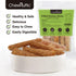 Chicken Dog Chew Sticks, Puffed Human Grade Dog Treat Sticks, Rawhide Alternative, Easy to Digest 10pcs/Pack...