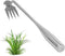 Weed Puller Tool, Stainless Steel Manual Weeding Tool, 2024 New Weeding Tool, 4-Tooth Gardening, Easily Remove Weeds from Plants, Yards,Farms,Gard...