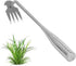 Weed Puller Tool, Stainless Steel Manual Weeding Tool, 2024 New Weeding Tool, 4-Tooth Gardening, Easily Remove Weeds from Plants, Yards,Farms,Gard...