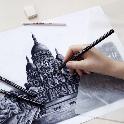 Conté à Paris 2 Count Pastel Pencils, Black...