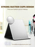 20X Magnifying Mirror with 2 Suction Cups, 3.5 inches Magnified Makeup Mirror and Slant Tweezers,Grey?1PCS...