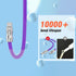 USB C to USB C Silicone Cable 10FT, Ultra Flexible & Soft USB Type C 100W Fast Charging Cable, Geek Industrial PD Data Transfer Cable for Phones,T...